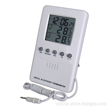 Indoor outdoor digital thermometer